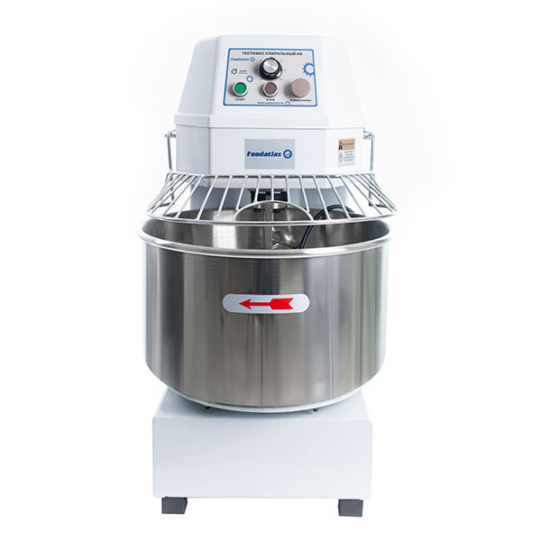Тестомес спиральный HS-40A Foodatlas Eco 220В (графитовый)