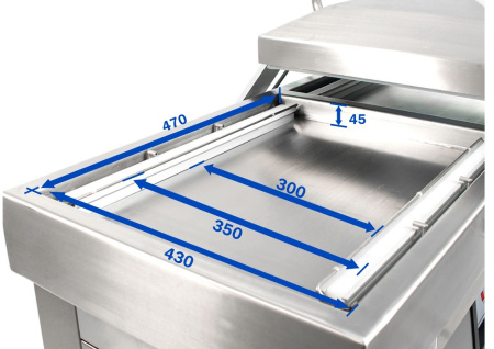 Вакуумный упаковщик DZQ-400/2SD Foodatlas Eco